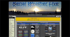 Desktop Screenshot of kenaiweather.com